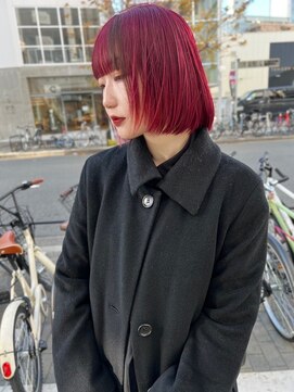 シーズ 栄(sea's) red × section brown