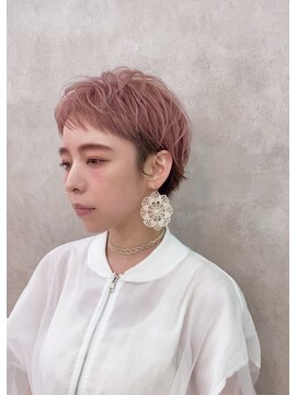 トゥルース 上野店(TRUTH) #フェミニティピンク　#ショート