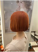 ナチュラルボブ×ハイトーン20代30代40代 