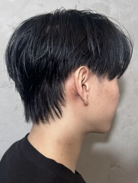 ノラ ヘアーサロン(NORA HAIR SALON) 韓国シースルーマッシュ黒髪マッシュカルマパーマダウンパーマ