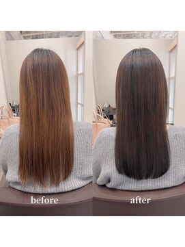 リアン 桂2号店(Lien) 『髪質改善』カラーエステ(白髪染め、グレイカラー対応)