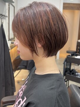 ビュー フクオカ(VIEW FUKUOKA) 大人似合わせ30代40代50代イメチェンショート×ネビージュカラー