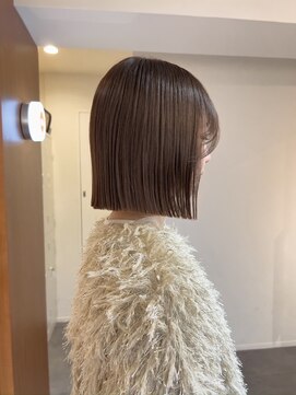シュシュプライベートヘアサロン(Chou chou private hair salon) 透明感カラー×艶ボブ＊