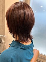 ヘア ルーナ バイ アプリーレ(hair lune by Aprire)&nbsp;30代40代透明感白髪染め外ハネレイヤーカットスタイル