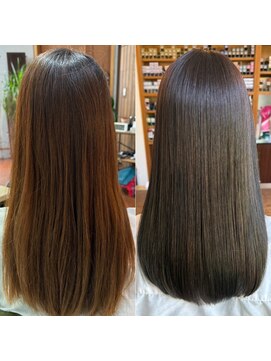 メロウ ヘア(mellow hair) 髪質改善ストレート