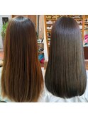 髪質改善ストレート