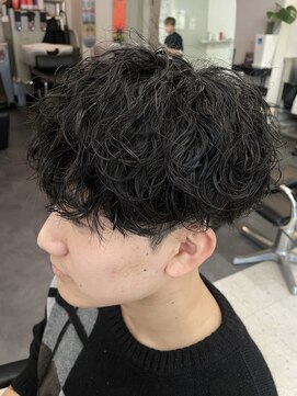 グッドタイムエフティフィフス 横浜西口(GoodTimes ft.fifth) 横浜シャドウパーマ緩めスパイラルパーマルーズパーママッシュ◆