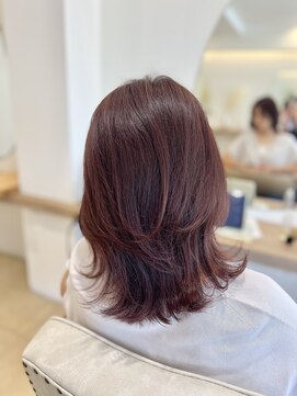 シー(she.) 大人ボルドー ボルドーピンク ピンクカラー