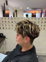 エクファ ヘア リゾート 大津 瀬田店(ex-fa hair resort)&nbsp;サーフカール/スパイキーショート/ブルーブラック/大津/瀬田