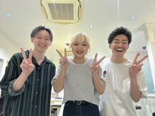オレンジポップ 南船橋店(ORANGE POP)の雰囲気（☆スタッフ集合写真☆笑顔でお待ちしてマース♪(パーソナル診断)）