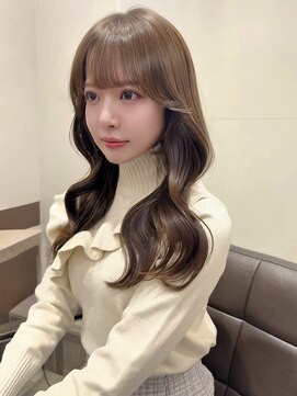 ユーフォリア 新宿店(Euphoria) 【euphoria SHOKI】ブリーチ無しカラーマロンベージュ