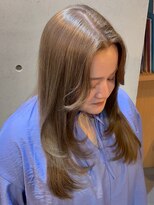 ブルーメ(Blume...)&nbsp;ミルクティーベージュ/レイヤーカット/低めレイヤー