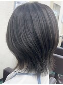 ブリーチハイライト髪質改善ダブルカラーレイヤーカット
