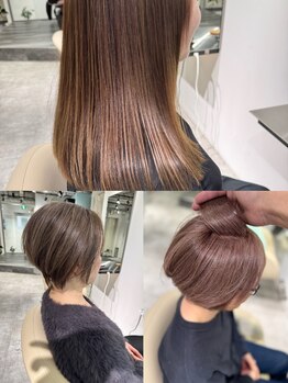 レヴリー(reverie)の写真/白髪ぼかしと艶髪.同時に手に入る。いつまでも若々しく,いつまでも美しいが続くワンランク上のグレイカラー