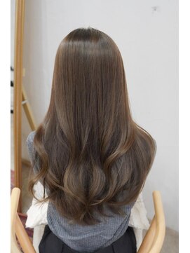 アリー 原宿 表参道(ALLY) ALLY稲木 髪質改善×ブリーチなしグレージュカラー