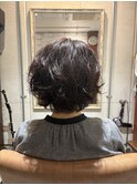 癖毛風パーマ
