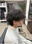 ツイスパで作る波巻き風パーマ/スペインカール/メンズパーマ