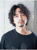 大人グランジプードルパーマ
