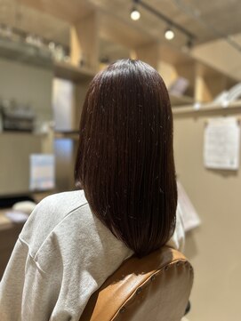 クーレ ビオトープ(+ CURE biotope) レイヤーカット×ピンクカラー