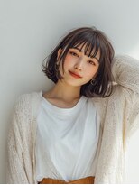 アノ 渋谷(ano)&nbsp;渋谷/ミルクティーブロンド/ダークブルー/デジタルパーマ
