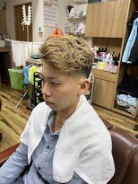 ヘアーサロン新華&nbsp;パーマ×フェードスタイル