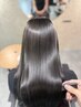 【本気の美髪ケア】ケアカラー＋髪質改善LAトリートメント ￥15010