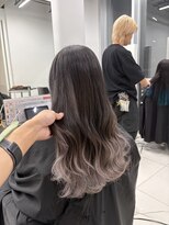 アライブ ハラジュク(ALIVE harajuku)&nbsp;ブリーチインナーバレイヤージュグラデーションカラー夕貴