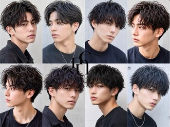 エミューバイメルシー(emmu by MERCI)の写真/モテるヘアスタイルはメンズカットとパーマで決める！眉毛カットで整う好印象★