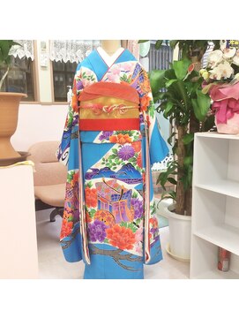 ハッチ美容室 成人式着付