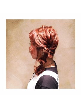 マッシュ 天王寺あべの(MASHU) オレンジピンク