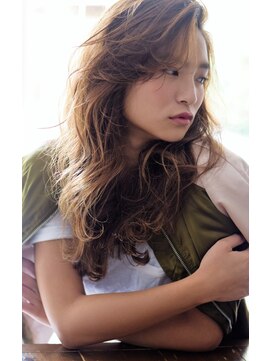 リマ(RIMA) 【RIMA】 外国人風☆クセ毛風なラフカール×ルーズパーマ