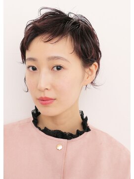 アール ヘア(AR hair) 襟足は潔く、もみあげはアンニュイに