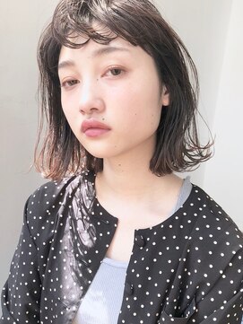 ヴィジョン(VISION) くせ毛ウェーブ×ダークグレージュ