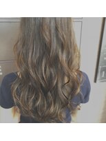 ヘアーアンドメイク ピース(HAIR&MAKE peace)&nbsp;バレイヤージュ立体感カラー