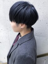 カンゴール サロン トウキョウ セントラル 原宿(KANGOL SALON TOKYO CENTRAL)&nbsp;【KANGOL】センターパート パーマ 韓国 ウルフ マッシュ カラー