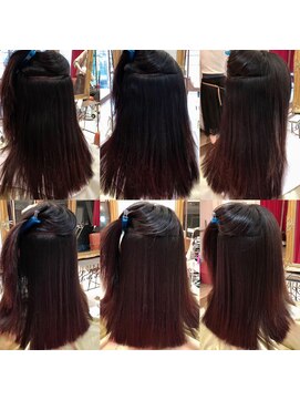 大嶋直樹の美容室 表参道 高難易度縮毛矯正＝手で乾かしただけです。本当です。