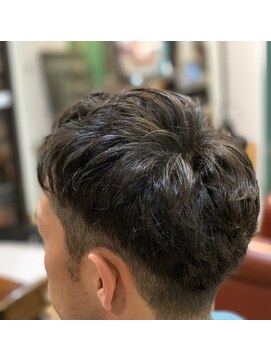 ヘアーラウンジ エゴ(Hair Lounge EGO) オシャレツーブロックにゆるパーマ武蔵新城美容室EGO松波光男