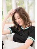 【柔らかさ◎】抜け感◎デジタルオーガニックウェーブ