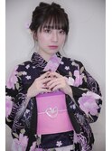ヘアアレンジ ダウンスタイル☆