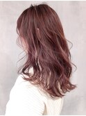 ピンクバイオレットアッシュ_厚めバングローライト_ba280942
