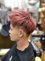 グルーミングサロン バーバーヤマシタ(GROOMING SALON BARBER YAMASHITA) アップバングスタイル