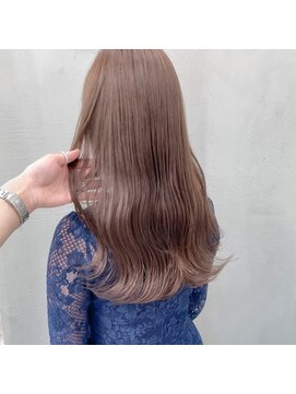 ギークス(GEEKS) 【GEEKS渋谷】ことりベージュ/ロングヘア/ミルクティーブラウン