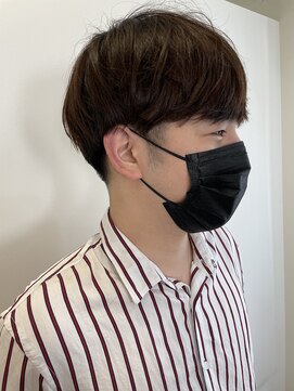 シェノン サントル(CHAINON CENTRE) ミニウルフ×くすみブルー×テラコッタ【梅田/茶屋町】