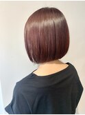 キラ髪★前下がりストレートボブ