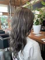 エルヘアー(el HaiR)&nbsp;セミロングバレイヤージュ