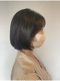 ナチュラル縮毛矯正 ボブ