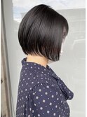 丸みショートボブ