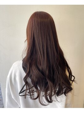 ヘア アトリエ オルト(hair atelier ort.a) ブリーチ無しで作るオレンジカラー