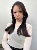 韓国ヘア 韓国くびれ巻きヘア 韓国ロングヘア ロング料金なし