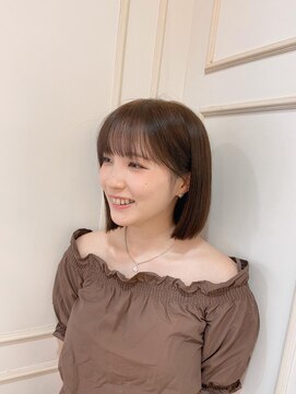 クロップ エス 湘南辻堂(crop es) 【cropes辻堂 斉藤】耳かけタッセルボブ